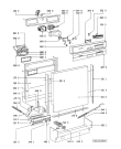 Схема №2 ADP 233 F с изображением Калитка Whirlpool 481236058005