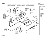 Схема №1 PHM106DEU Bosch с изображением Инструкция по эксплуатации для плиты (духовки) Bosch 00587811