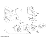 Схема №2 SMI88TS00R, SuperSilence, Made in Germany с изображением Силовой модуль запрограммированный для посудомоечной машины Bosch 12018628