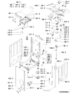 Схема №1 AWA 1036 с изображением Обшивка для электросушки Whirlpool 481245219765