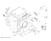 Схема №1 3TW865B TW-865 с изображением Ручка для стиральной машины Bosch 00498547