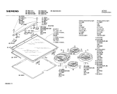 Схема №1 EK462416 с изображением Панель для плиты (духовки) Siemens 00115352