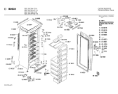 Схема №1 GSL2614FF с изображением Панель для холодильника Bosch 00272803