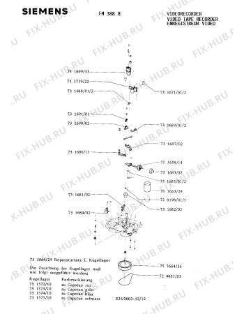 Схема №2 FM3889 с изображением Сервисная инструкция для телевизора Siemens 00535150