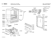 Схема №1 GUL1201 с изображением Корпус для холодильника Siemens 00204561