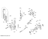Схема №3 CG348J5 с изображением Модуль управления для электропосудомоечной машины Bosch 00614678