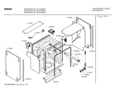 Схема №1 SGI43A25AU Special Edition с изображением Передняя панель для посудомоечной машины Bosch 00435325