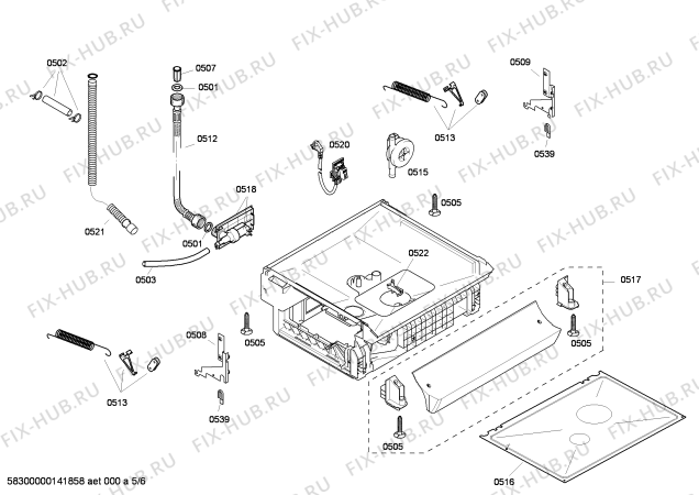 Схема №2 BM4292 с изображением Передняя панель для посудомойки Bosch 00672234