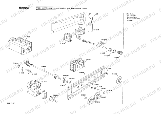 Схема №3 0722058052 V510 с изображением Втулка для стиралки Siemens 00015325