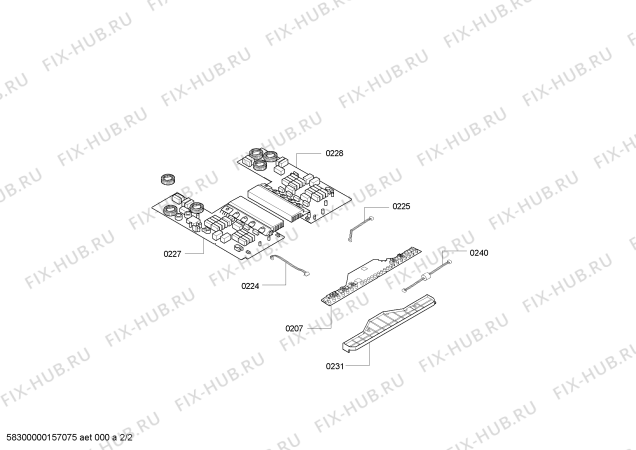 Взрыв-схема плиты (духовки) Siemens EH611ML11E SE.3I.60.TOP.28S.X.NO FRAME - Схема узла 02