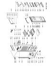 Схема №1 KVIE 3099/A с изображением Ящичек для холодильника Whirlpool 481241848865