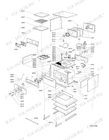 Схема №1 AMW 595 IX с изображением Сенсорная панель для свч печи Whirlpool 480120101286