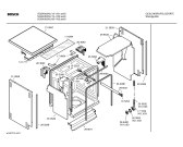 Схема №2 SGS4002AU с изображением Передняя панель для посудомойки Bosch 00351895