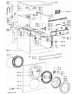 Схема №1 AWO 6425 с изображением Микромодуль для стиральной машины Whirlpool 480111103147