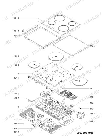 Схема №1 ACM703BA (F091886) с изображением Инструкция по эксплуатации для плиты (духовки) Indesit C00371512