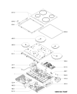 Схема №1 ACM703BA (F091886) с изображением Руководство для плиты (духовки) Indesit C00371511
