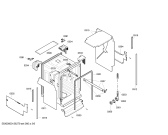 Схема №1 SRV43M23RU с изображением Модуль управления для посудомоечной машины Bosch 00642793