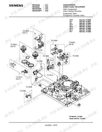 Схема №5 FM762Y6FF с изображением Инструкция по эксплуатации для жк-телевизора Siemens 00531333