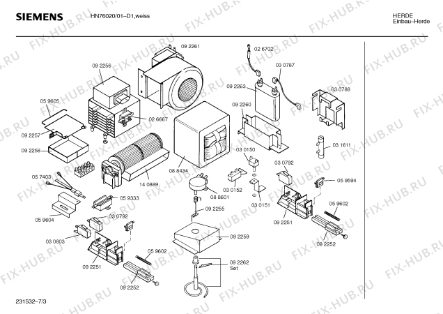 Схема №1 HR77020 с изображением Панель для духового шкафа Siemens 00280895