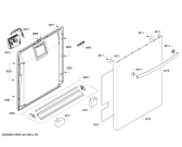 Схема №2 SHX6AP05UC с изображением Панель управления для посудомойки Bosch 00683341