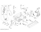 Схема №1 SMS53N68EU, SilencePlus с изображением Силовой модуль запрограммированный для посудомойки Bosch 00753949