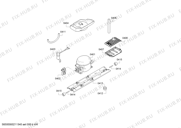 Схема №3 BD3056W3UN, Profilo с изображением Дверь для холодильника Bosch 00718538