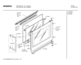 Схема №1 HB75R550J с изображением Фронтальное стекло для электропечи Siemens 00472514