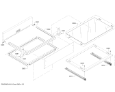 Схема №1 WDC36JP с изображением Стеклянная полка для электропечи Bosch 00771920