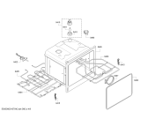 Схема №4 U15E52N3GB с изображением Панель управления для электропечи Bosch 00743049