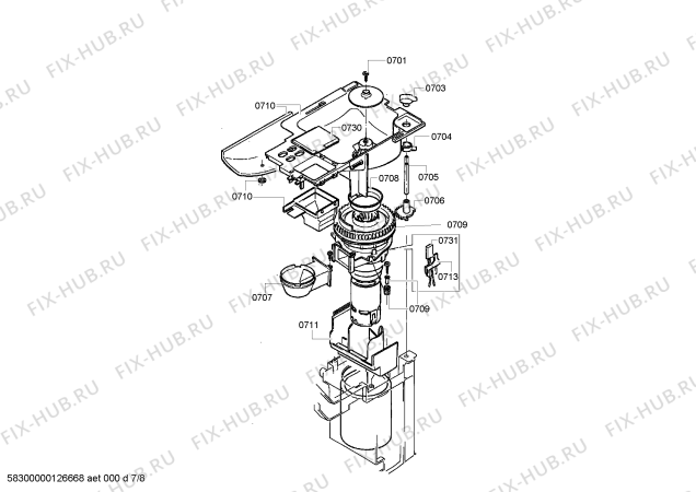 Схема №3 TK69009 Surpresso S75 с изображением Заглушка для кофеварки (кофемашины) Siemens 00606490