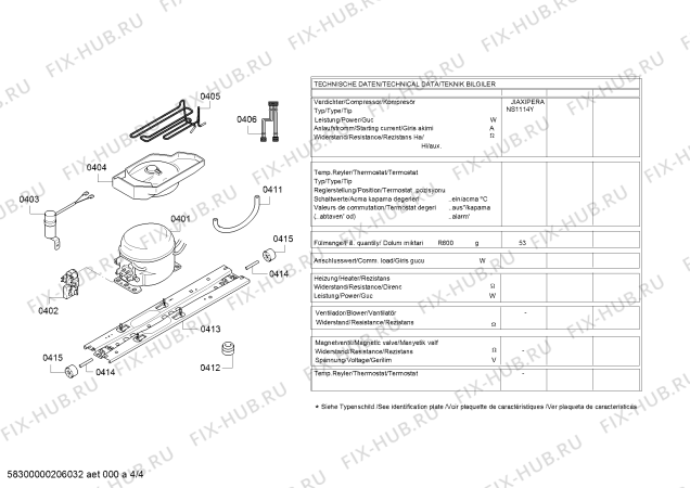 Схема №1 KG56NVI30N, SIEMENS с изображением Дверь для холодильной камеры Siemens 00717126