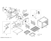 Схема №2 SEM302BS с изображением Дверь для электропечи Bosch 00143591