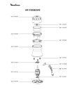 Схема №1 AR110830/6W0 с изображением Элемент корпуса для кофеварки (кофемашины) Moulinex SS-194285