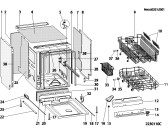 Схема №2 LI460CHA (F049012) с изображением Панель управления для посудомойки Indesit C00259215