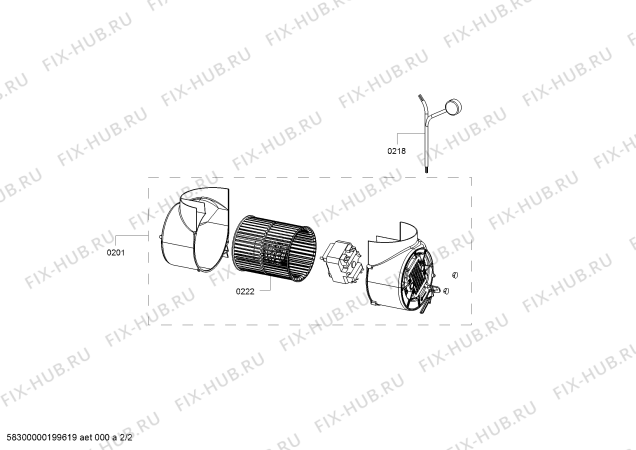 Схема №1 DHI642EQ Bosch с изображением Панель управления для электровытяжки Bosch 00771957