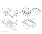 Схема №1 HBL632AUC с изображением Винт для холодильной камеры Bosch 00424153