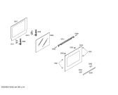 Схема №1 P1HEB31052 с изображением Панель управления для духового шкафа Bosch 00670581