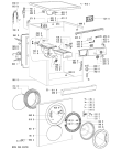 Схема №1 WAK 5400-1 с изображением Обшивка для стиральной машины Whirlpool 481245310447