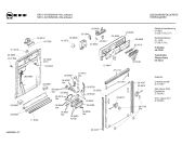 Схема №1 S4752S3 SK51 с изображением Передняя панель для посудомойки Bosch 00286255