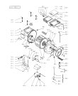 Схема №1 AWG 650 WP с изображением Уплотнение для стиралки Whirlpool 481246668598