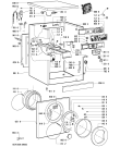 Схема №1 AWM 6083 с изображением Микропереключатель для стиралки Whirlpool 481228218756