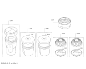 Схема №1 MUZ9TM1 TastyMoments с изображением Корпус для кухонного комбайна Bosch 10000919