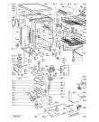 Схема №2 GSF STUTTGART с изображением Блок управления для посудомойки Whirlpool 481221478284