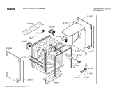 Схема №1 SGV67T03EU с изображением Рамка для посудомоечной машины Bosch 00439906