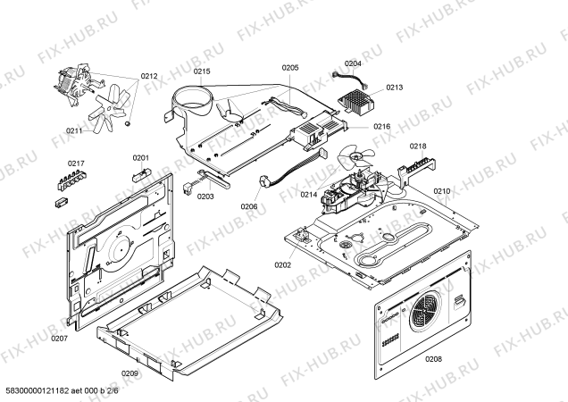 Схема №1 HEN364650 с изображением Уголок для духового шкафа Bosch 00421716