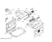 Схема №1 HEN364650 с изображением Уголок для духового шкафа Bosch 00421716