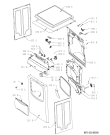 Схема №1 AWZ 220/3 с изображением Декоративная панель для сушилки Whirlpool 481245213525