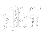 Схема №1 KGN49SM2AR Bosch с изображением Дверь для холодильной камеры Bosch 00717902