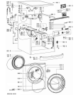 Схема №1 AWOE 9747 с изображением Обшивка для стиральной машины Whirlpool 480111104472