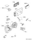 Схема №2 GG360VI с изображением Блок управления для электропосудомоечной машины Aeg 973911539176009
